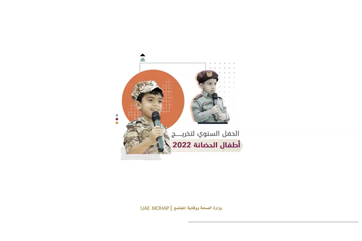 الحفل السنوي لتخريج أطفال الحضانة 2022