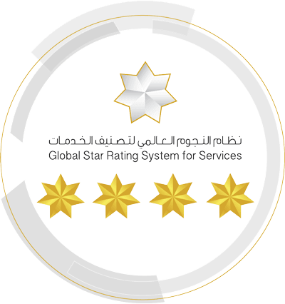 Global star rating system for services Logo