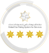 Global star rating system for services Logo